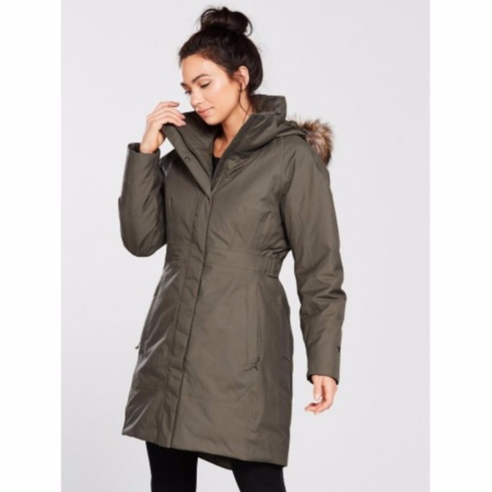 The North Face Green Arctic Parker Jacket Sz XL